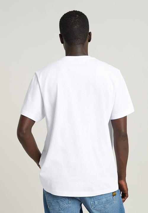 G-STAR - Rhino cartoon loose r t - white