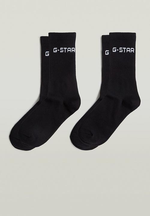 G-STAR - Sport sock 2-pack - dk black