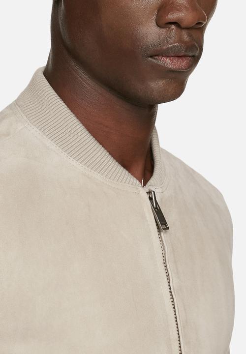 Selected Homme - Nean Suede Bomber 