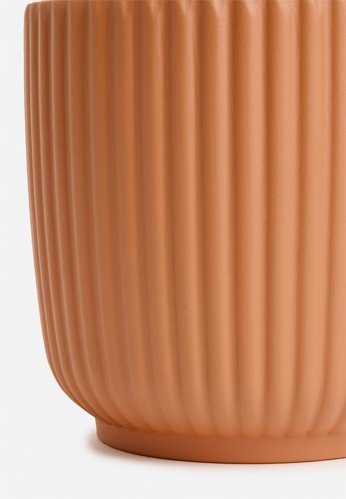 H&S - Stockholm planter pot - terracotta