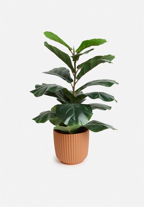 H&S - Stockholm planter pot - terracotta