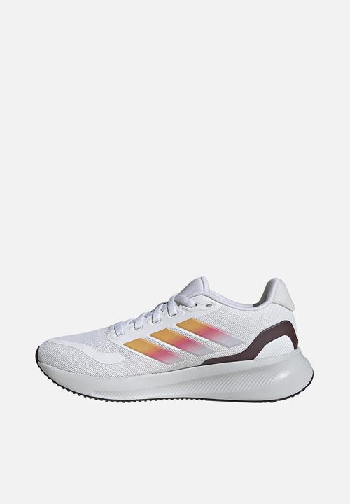 adidas Performance - Runfalcon 5 J - Ftwr White/Spark/Lucid Pink
