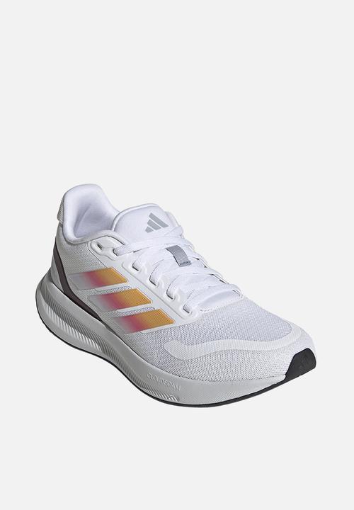 adidas Performance - Runfalcon 5 J - Ftwr White/Spark/Lucid Pink