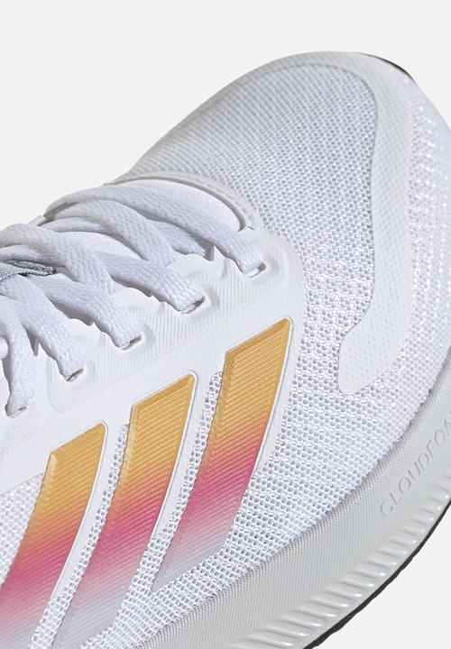 adidas Performance - Runfalcon 5 J - Ftwr White/Spark/Lucid Pink