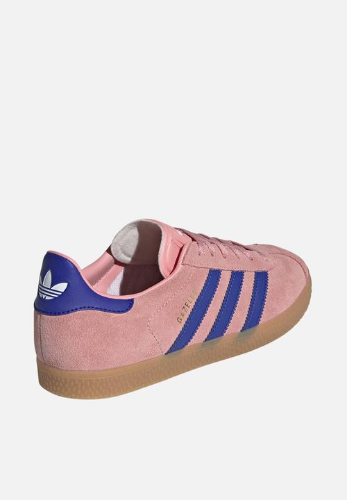 adidas Originals - Gazelle J - Semi Pink Spark/Lucid Blue/Lucid Blue