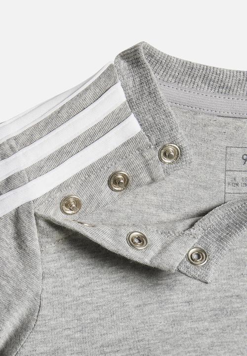 adidas Performance - I 3S Sport Set - Medium Grey Heather/White