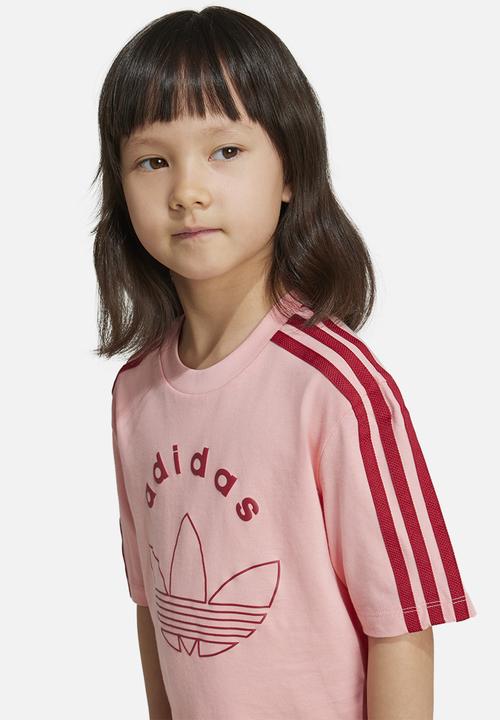 adidas Originals - Cycl. Short Set - Semi Pink Spark/Team Victory Red