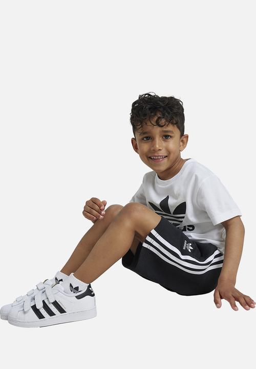 adidas Originals - Short Tee Set - Black/White