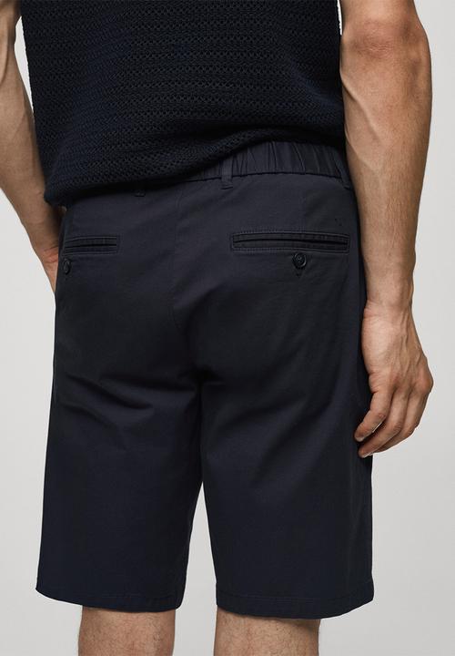 MANGO - Bermuda shorts gracia - navy