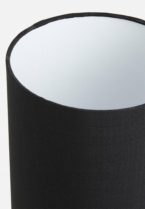 Sixth Floor - Cylinder table lamp - Black