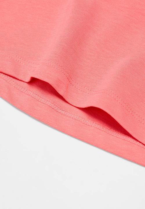 MANGO - T-shirt pinguino - light/pastel orange