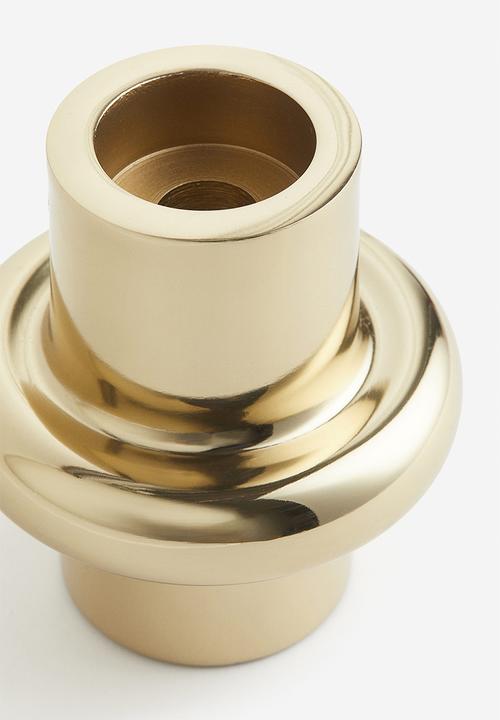 H&M - Metal candlestick - gold