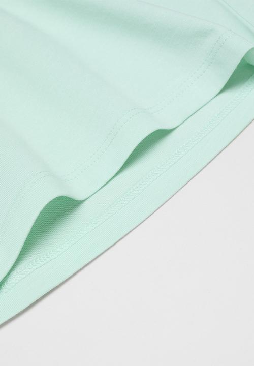 MANGO - T-shirt brigade - turquoise/aqua