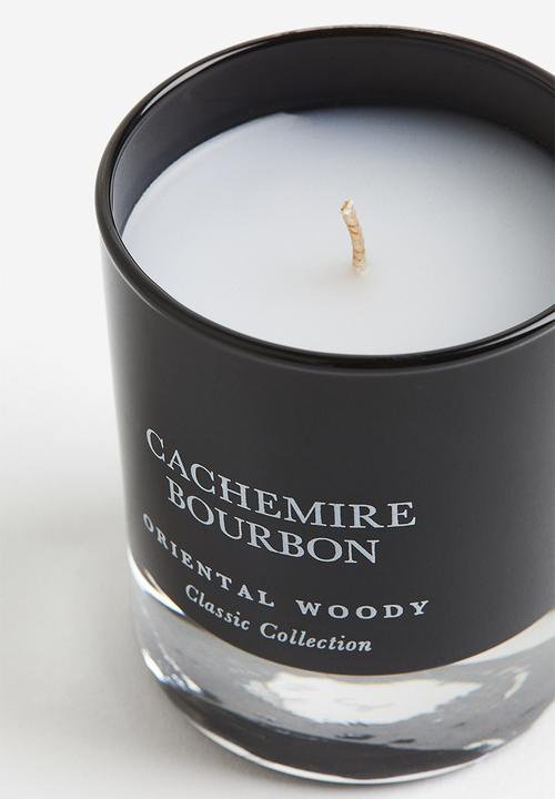 H&M - Scented candle in glass holder - black