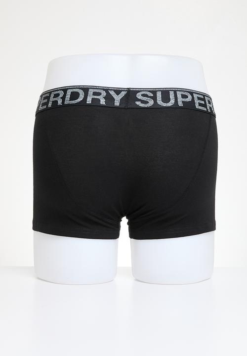 Superdry. - Trunk Triple Pack - Black