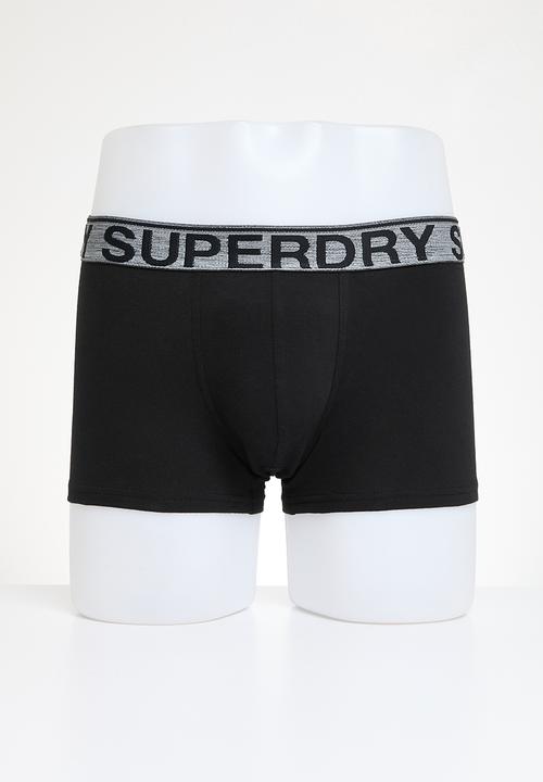 Superdry. - Trunk Triple Pack - Black