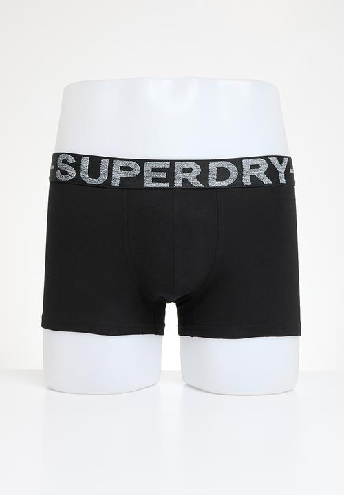 Superdry. - Trunk Triple Pack - black & orange