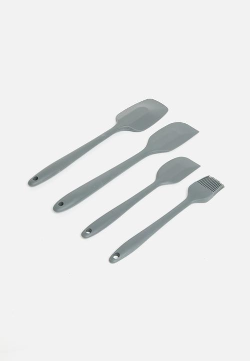 Excellent Houseware - Kitchen tools set of 4 - Grey