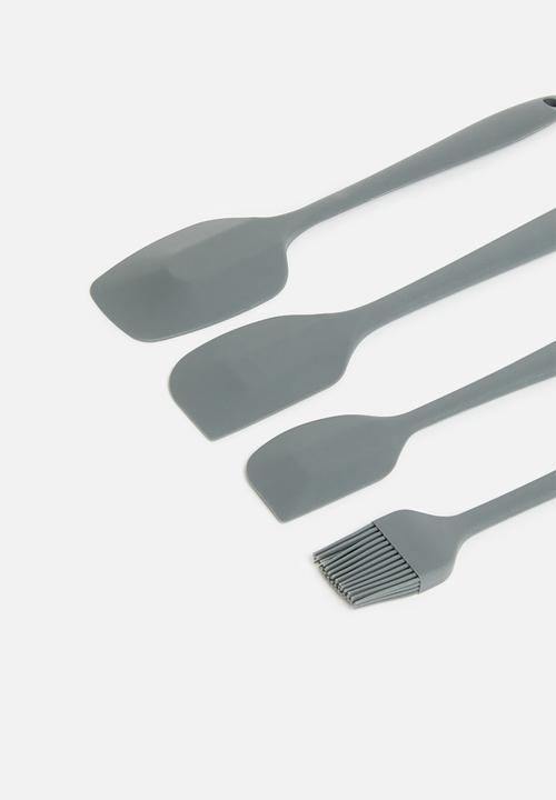 Excellent Houseware - Kitchen tools set of 4 - Grey