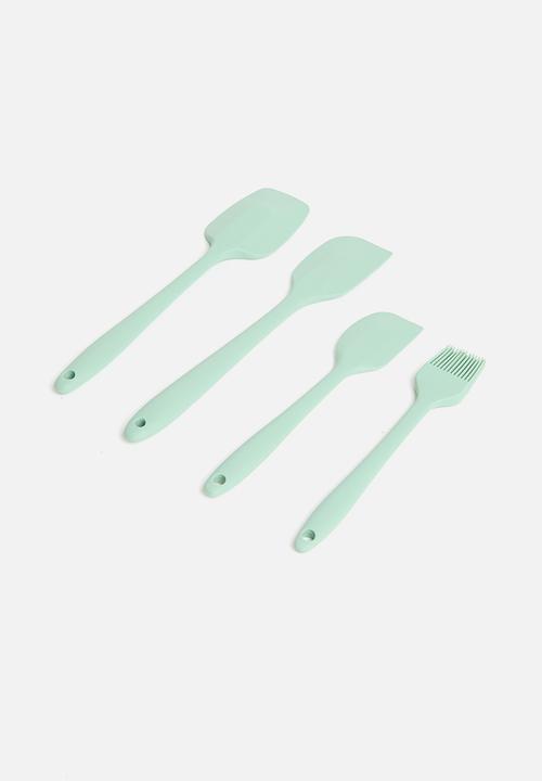 Excellent Houseware - Kitchen tools set of 4 - Sage