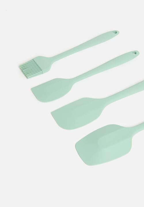 Excellent Houseware - Kitchen tools set of 4 - Sage