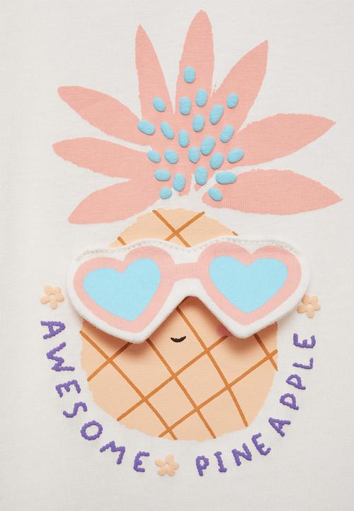 MANGO - T-shirt pina - neutral
