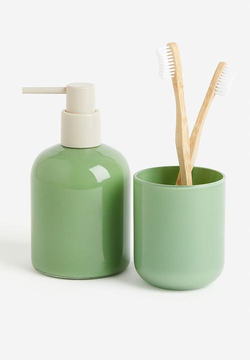 H&M - Toothbrush mug - green