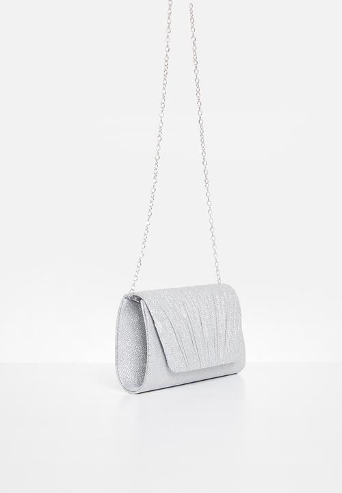 MILLA - Pia clutch bag - silver