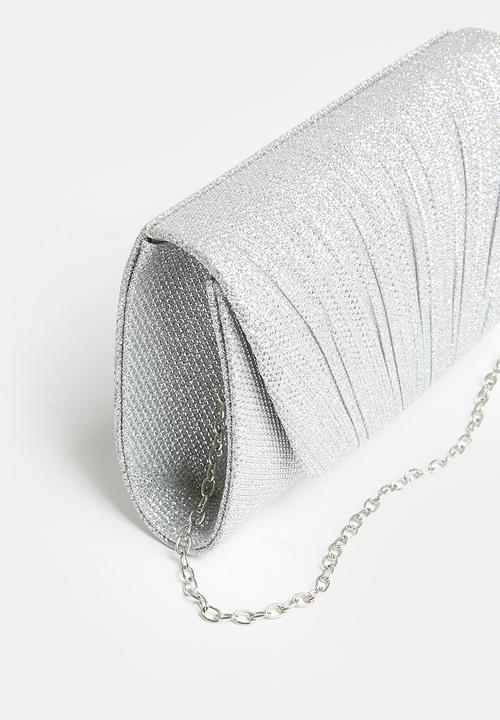 MILLA - Pia clutch bag - silver
