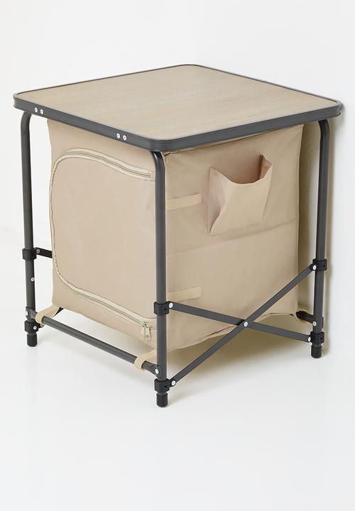 H&S - Camping storage table-natural