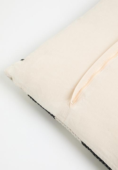 H&S - Check out floor cushion - black
