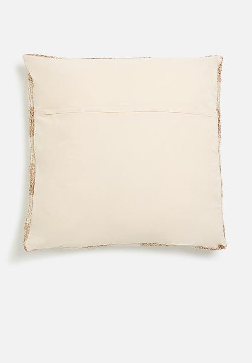 H&S - Check out floor cushion - taupe