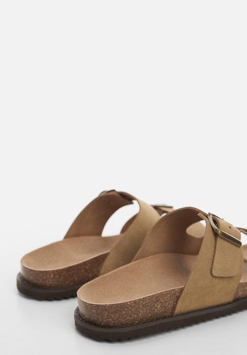 MANGO - Sandals bio - sand