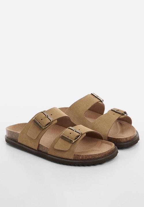MANGO - Sandals bio - sand