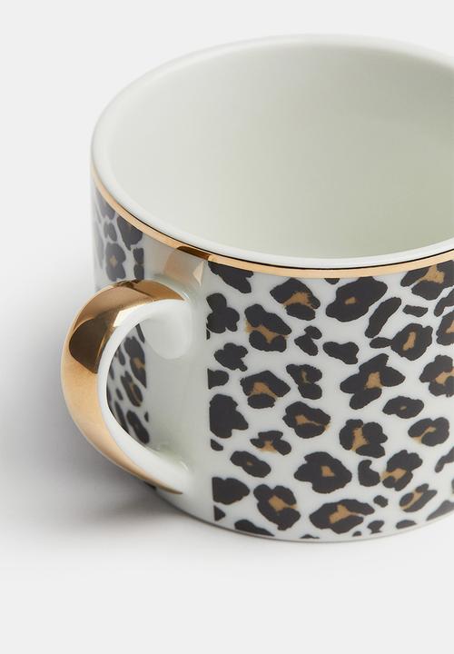 H&M - Porcelain cup - multi, white