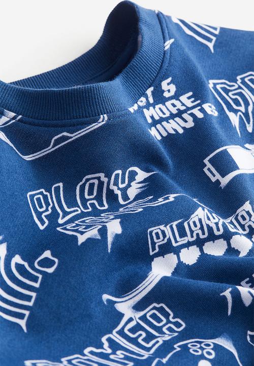 H&M - Printed sweatshirt - blue