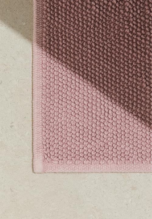 H&M - Cotton bath mat - pink