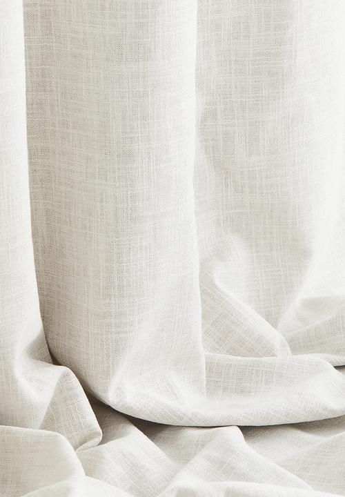 H&M - 2-Pack blackout curtain lengths - white