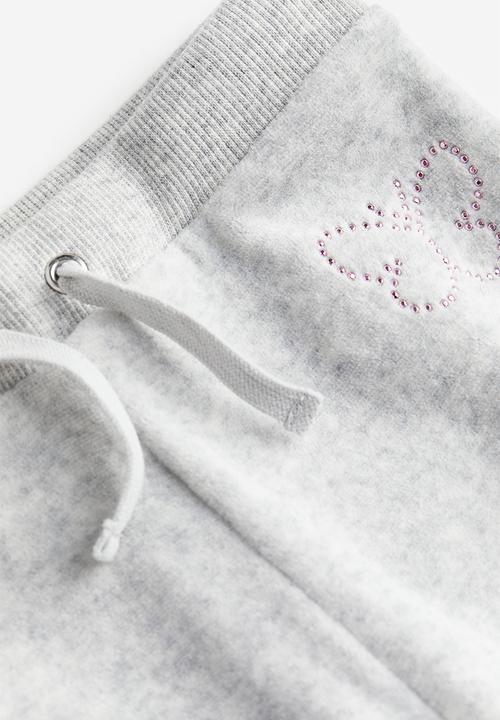 H&M - Velour trousers - grey