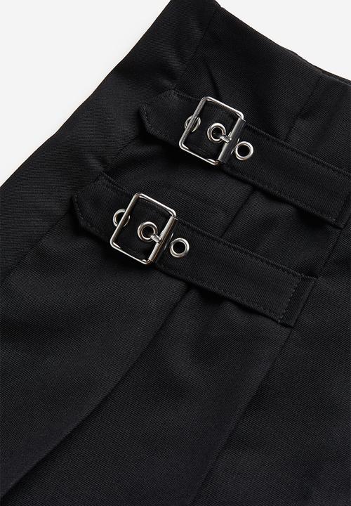 H&M - Pleated skirt - black