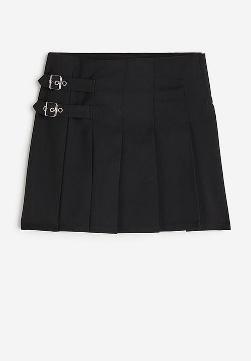 H&M - Pleated skirt - black
