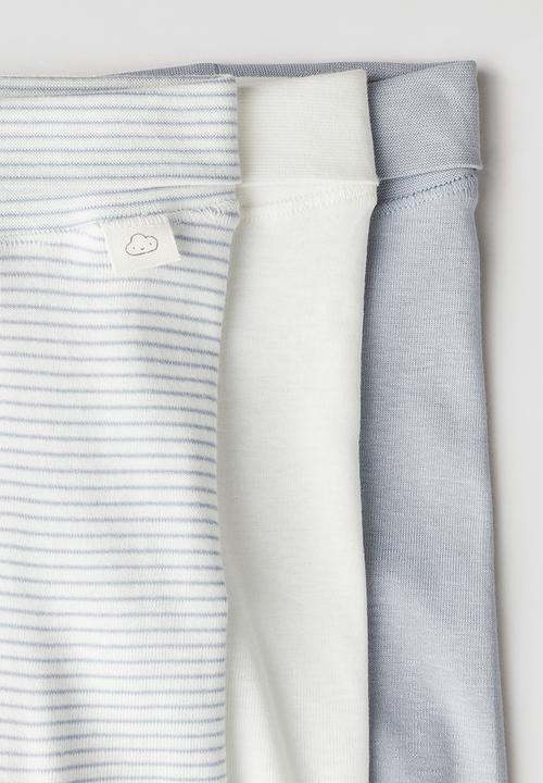 H&M - 3-Pack trousers - blue