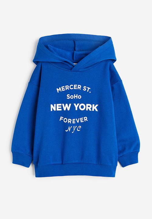 H&M - Printed hoodie - blue