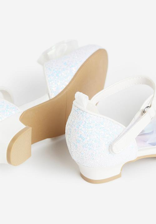 H&M - Glittery dressing-up shoes - white