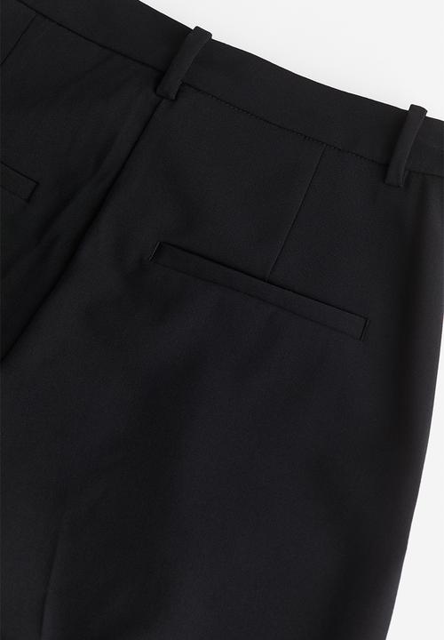 H&M - Wide trousers - black