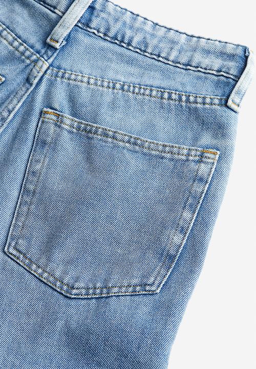H&M - Straight high jeans - blue