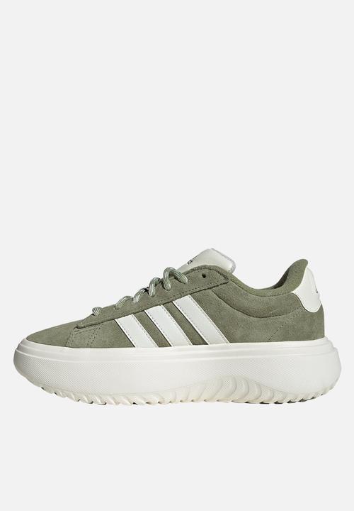 adidas Originals - Grand court platform suede