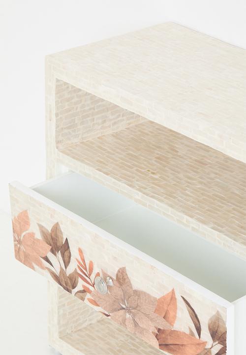 Sixth Floor - Anton capiz bedside table - Multi
