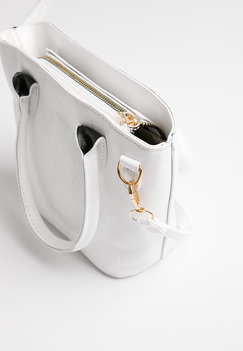 Superbalist - Mini tote bag - white