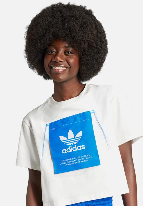 adidas Originals - Ksenia gfx tee - cloud white